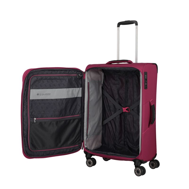 Travelite Skaii M 67 cm exp röd