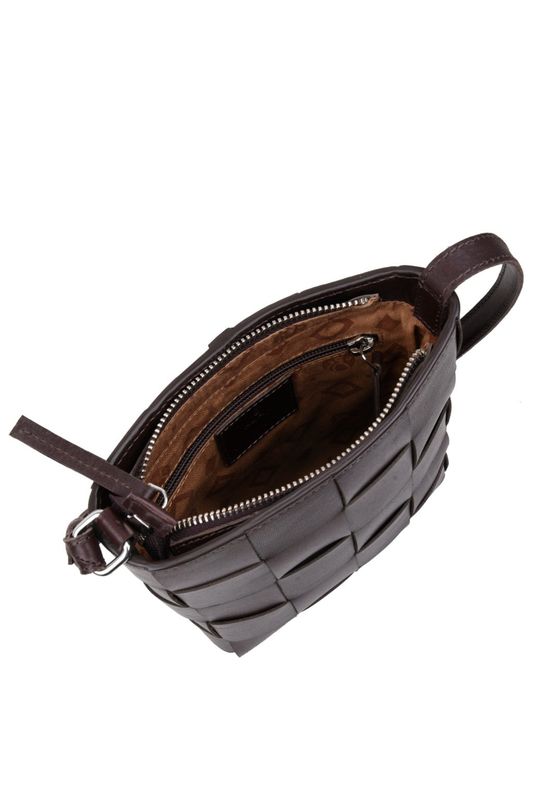 Adax Shoulderbag Zelda mörkbrun