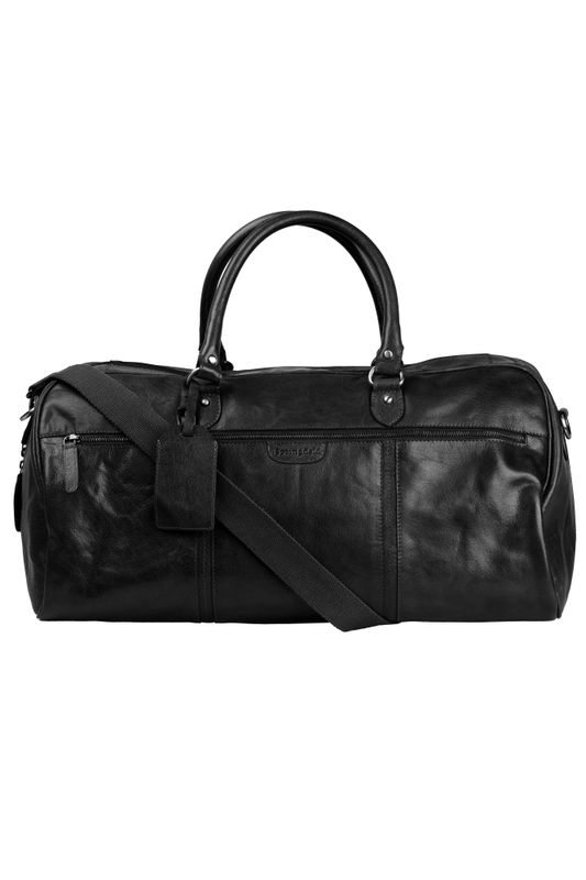 Springfield Weekendbag skinn L svart