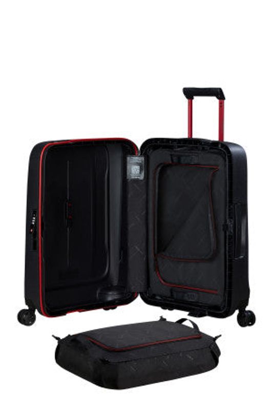 Samsonite Resväska/kabinväska Essens 55cm charcoal/red
