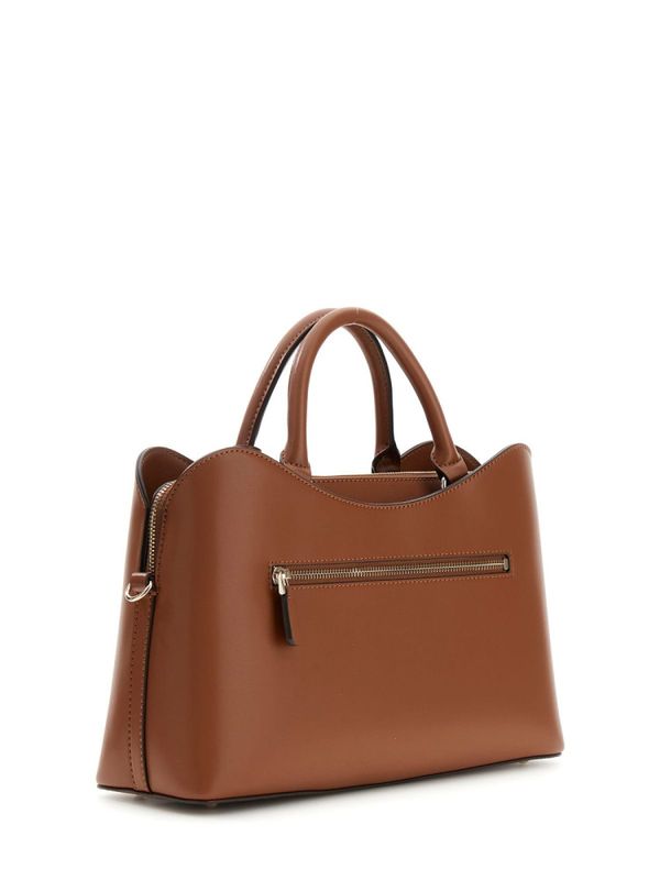 Guess Handbag Janie cognac