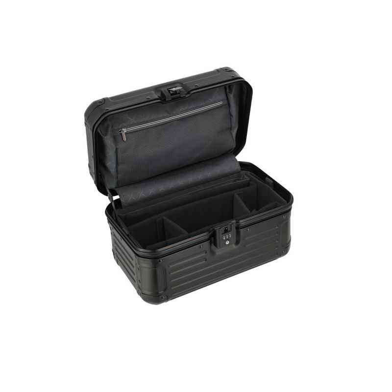 Travelite Beatybox Next aluminium svart