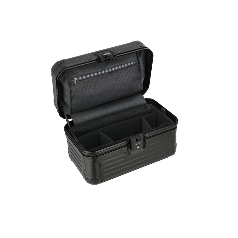 Travelite Beatybox Next aluminium svart