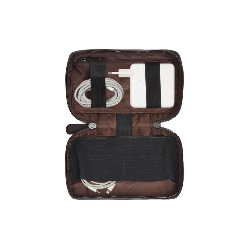 The Chesterfield brand Tech Kit Organizer Ardan - Brun