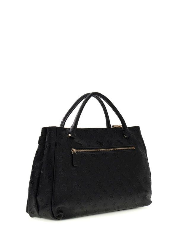 Guess Handbag Ella Logo svart