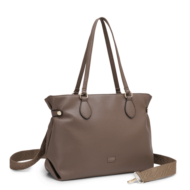 Huvudbild Lycke Totebag Alma taupe