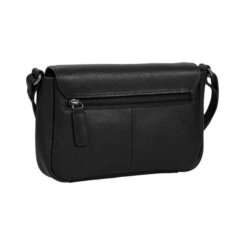 Burkely Crossbody flap svart