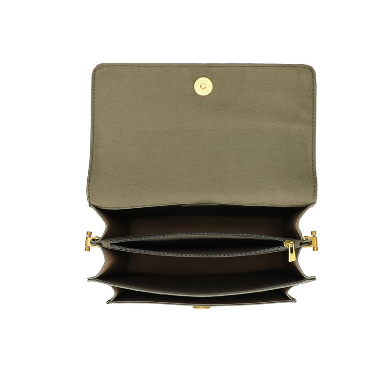 Ulrika Design Boxväska Suede olive