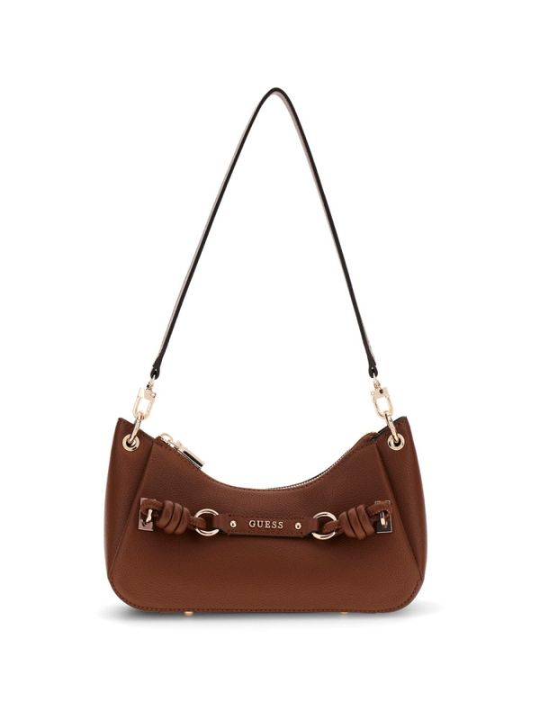 Guess Axelväska Camelia cognac
